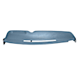 18-798-LBL Light Blue, Molded, ABS Thermoplastic, Dash Cover Overlay 