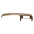 1997 GMC C1500 Suburban - Dash Cover, Light Brown, Molded; Overlay Over Factory Dash, Without Grab Handle, Vacu Molded Series