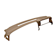 1997 GMC C1500 Suburban - Dash Cover, Light Brown, Molded; Overlay Over Factory Dash, Without Grab Handle, Vacu Molded Series