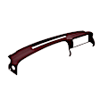 18-798-MR Maroon, Molded, ABS Thermoplastic, Dash Cover Overlay 