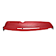18-798-RD Red, Molded, ABS Thermoplastic, Dash Cover Overlay 