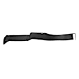 18-902-BLK Black, Molded, ABS Thermoplastic, Dash Cover Overlay 