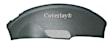 18-925-LGR Light Gray, Molded, ABS Thermoplastic, Dash Cover Overlay 