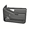 18-94N-DGR Front, Driver and Passenger Side Door Trim Panel - Dark Gray No Power