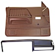 22-155CF-DBR Interior Restoration Kit - Dark Brown,  Dash Cap, Door Panel, Direct Fit, Kit
