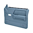 22-55F-LBL Front, Driver and Passenger Side Door Trim Panel - Blue Full Power