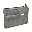 22-55F-MGR Front, Driver and Passenger Side Door Trim Panel - Medium Gray Full Power