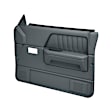 22-55F-SGR Front, Driver and Passenger Side Door Trim Panel - Slate Gray Full Power