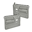 1993 Dodge Dakota - Light Gray, Front, Driver and Passenger Side, Door Trim Panel
