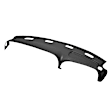 2001 Dodge Ram 2500 - Dash Cover, Dark Gray, With Airbag, Molded; Overlay Over Factory Dash, Vacu Molded Series