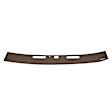 22-804V-DBR Dark Brown, Molded, ABS Thermoplastic, Dash Cover Overlay 