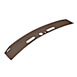 22-804V-DBR Dark Brown, Molded, ABS Thermoplastic, Dash Cover Overlay 