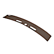 22-804V-DBR Dark Brown, Molded, ABS Thermoplastic, Dash Cover Overlay 