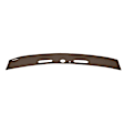 22-804V-DBR Dark Brown, Molded, ABS Thermoplastic, Dash Cover Overlay 