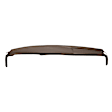 2002 Dodge Ram 3500 - Dash Cover, Dark Brown, For Use With Vent Portion Pn[22-805V], Molded; Overlay Over Factory Dash, Vacu Molded Series
