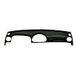 22-904LL-GRN Dark Green, Molded, ABS Thermoplastic, Dash Cover Overlay 