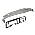 22-947C-LGR Light Gray, Molded, ABS Thermoplastic, Dash Cover Overlay 
