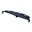 22-947-DBL Dark Blue, Molded, ABS Thermoplastic, Dash Cover Overlay 