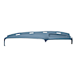 22-947-LBL Light Blue, Molded, ABS Thermoplastic, Dash Cover Overlay 