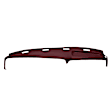 22-947-MR Maroon, Molded, ABS Thermoplastic, Dash Cover Overlay 