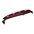 22-947-MR Maroon, Molded, ABS Thermoplastic, Dash Cover Overlay 