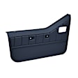 27-35-DBL Front, Driver and Passenger Side Door Trim Panel - Blue