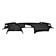 30-408LL-BLK Black, Molded, ABS Thermoplastic, Dash Cover Overlay 