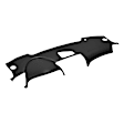 30-408LL-BLK Black, Molded, ABS Thermoplastic, Dash Cover Overlay 