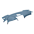 30-408LL-LBL Light Blue, Molded, ABS Thermoplastic, Dash Cover Overlay 