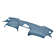 30-408LL-LBL Light Blue, Molded, ABS Thermoplastic, Dash Cover Overlay 