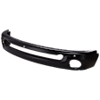 Front Bumper, Painted Black, Without Mounting Brackets
