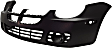 Front Primed Bumper Cover, Except SRT-4 Model, With Fog Light Holes, Emblem Hole and Side Marker Holes, Without Parking Aid Sensor Holes