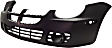 Front Primed Bumper Cover, Except SRT-4 Model, With Fog Light Holes, Emblem Hole and Side Marker Holes, Without Parking Aid Sensor Holes, CAPA Certified