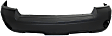 2005-2007 Dodge Dakota - Front Primed Bumper Cover, Without Molding Holes, With Fog Light Holes, Without Parking Aid Sensor Holes