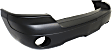 2005-2007 Dodge Dakota - Front Primed Bumper Cover, Without Molding Holes, With Fog Light Holes, Without Parking Aid Sensor Holes