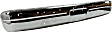 Front Bumper, Chrome, With Molding Holes, Without Mounting Brackets