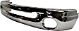 Front Bumper, Chrome, Without Mounting Brackets