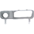 1996 Dodge Ram 2500 - Front, Driver Side Fog Light Trim, For Models Without Fog Light Holes and Sport Package, Primed