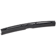 Front, Driver or Passenger Side, Inner Bumper Trim, Black Bumper Filler