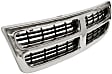 Grille, Chrome Shell with Black Insert, Base Model