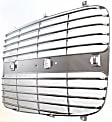 Passenger Side Grille Assembly, Chrome