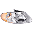 Passenger Side Headlight, with Bulb, with 113 inch Wheelbase, with Turn Signal Light Bulb, CAPA CERTIFIED