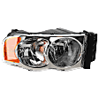 2004 Dodge Ram 1500 ST - Passenger Side Halogen Headlight, With bulb(s), OE Replacement
