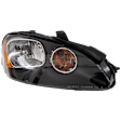 Passenger Side Headlight, with Bulb, Halogen, Clear Lens