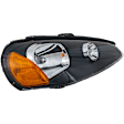 Passenger Side Headlight, with Bulb, Halogen, Clear Lens, CAPA Certified