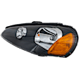 Driver Side Headlight, with Bulb, Halogen, Clear Lens, CAPA Certified