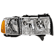 Passenger Side Headlight, without Bulb, Halogen, with Corner Light, without Corner Light Bulb, For Models with Sport Package
