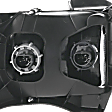 1999 Dodge Ram 3500 - Driver Side Halogen Headlight, Without bulb(s), For Models With Sport Package, OE Replacement