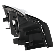 Driver Side Headlight, with Bulb, Halogen, Clear Lens, Chrome Interior