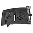 Driver Side Headlight, with Bulb, Halogen, Clear Lens, Chrome Interior